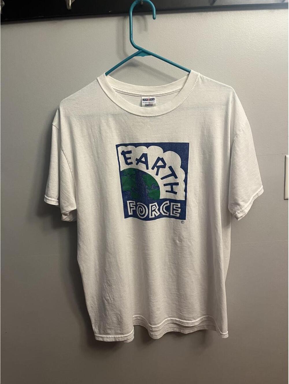 Jerzees Men's White Tshirt
